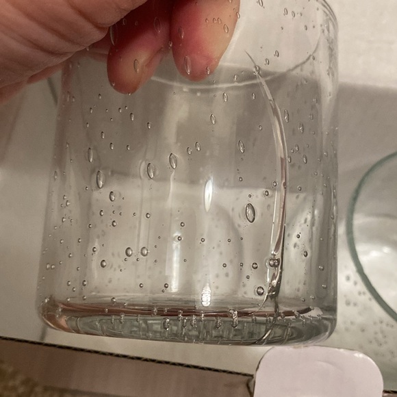 🆕CITRINE-ATLAS COLLECTION: 2 Handblown Cocktail Glasses NIB - Picture 8 of 9